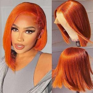 13x4-Full-Frontal-Bob-Wig-Straight-Bright-Orange